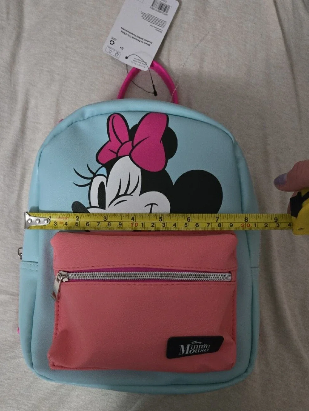 Disney Minnie Mouse Backpack - Light Blue & Pink